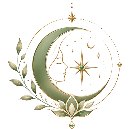 Mystical Celestial Moon Artwork